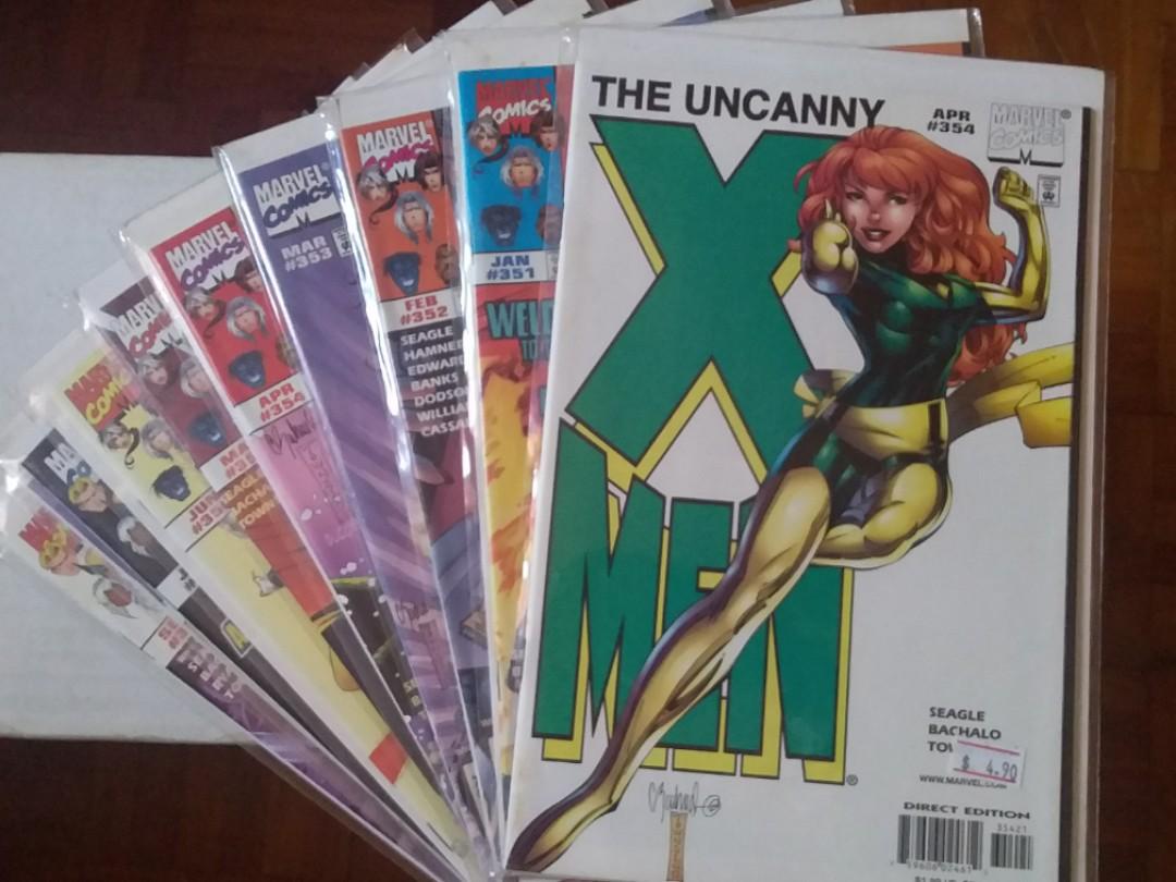 Uncanny X Men 351 365 15 Issues Nm Books Stationery Comics Manga On Carousell