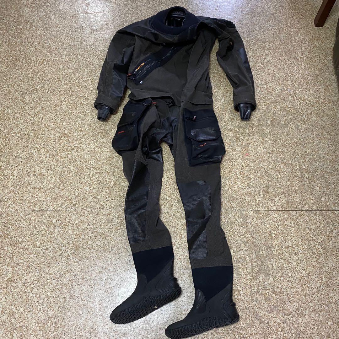 URSUIT BDS KEVLAR DRY SUIT SET, Sports Equipment, Bicycles & Parts, Parts & Accessories on Carousell