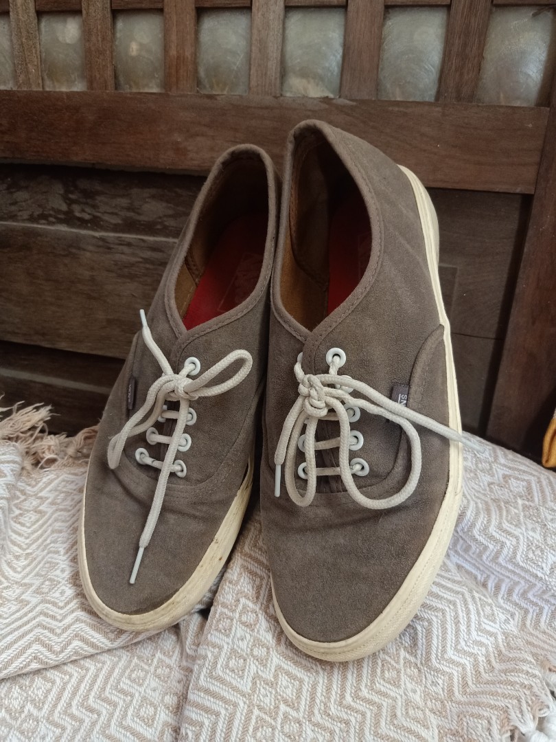 vans authentic gray