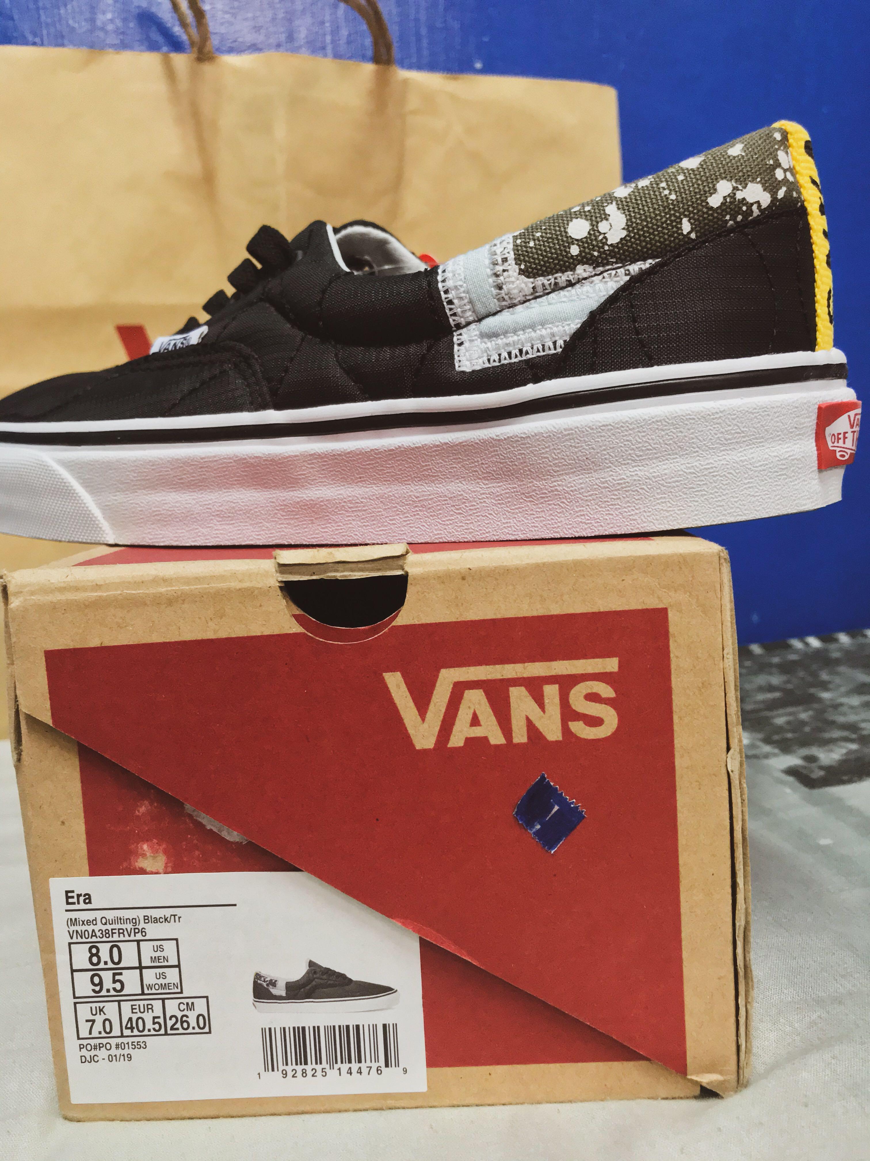 vans era mixed quilting