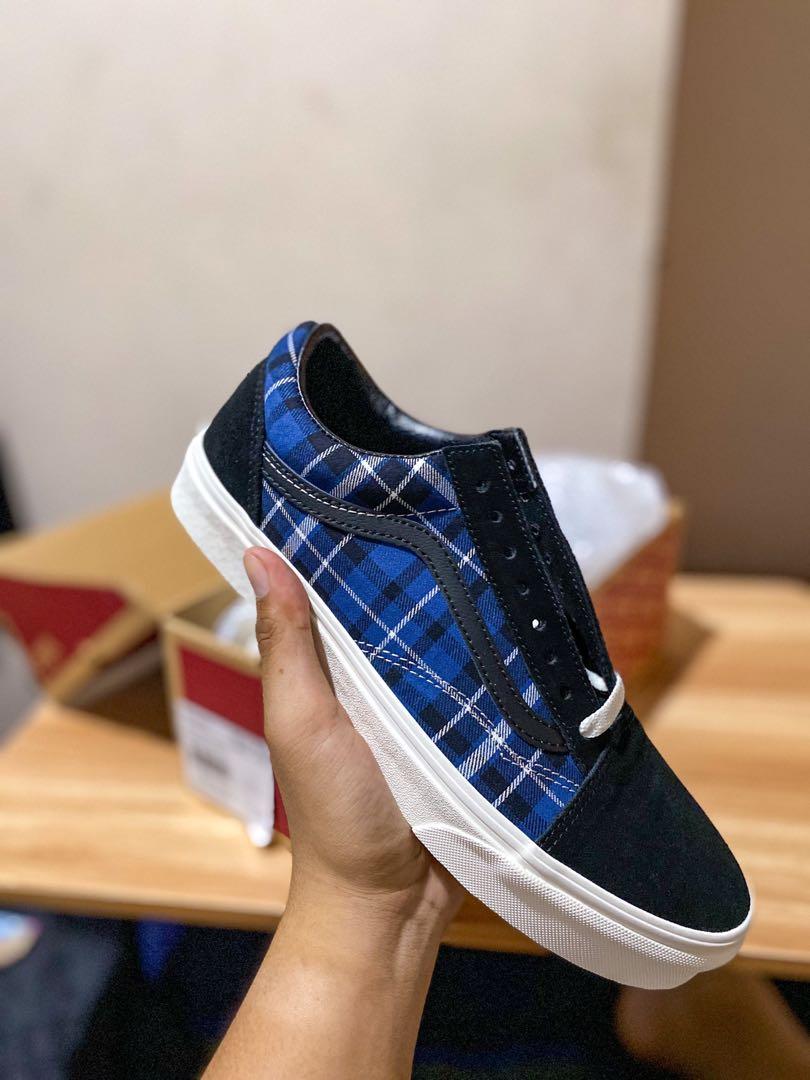 vans plaid mix old skool