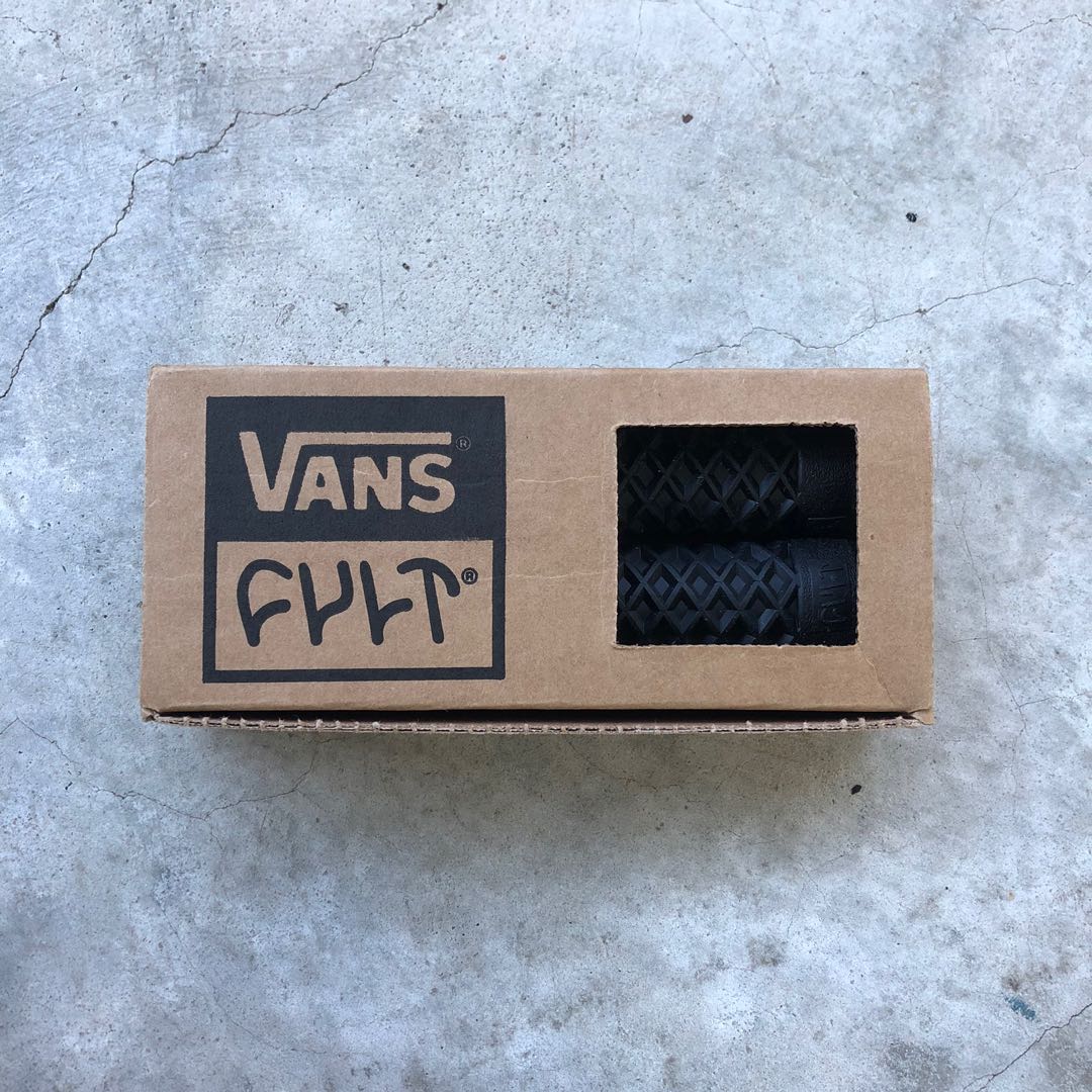 vans x cult flangeless bike grips