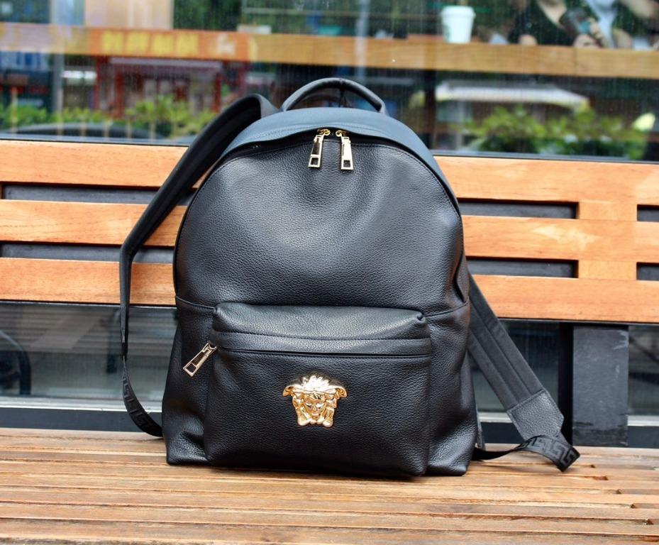 Versace men's backpack shop