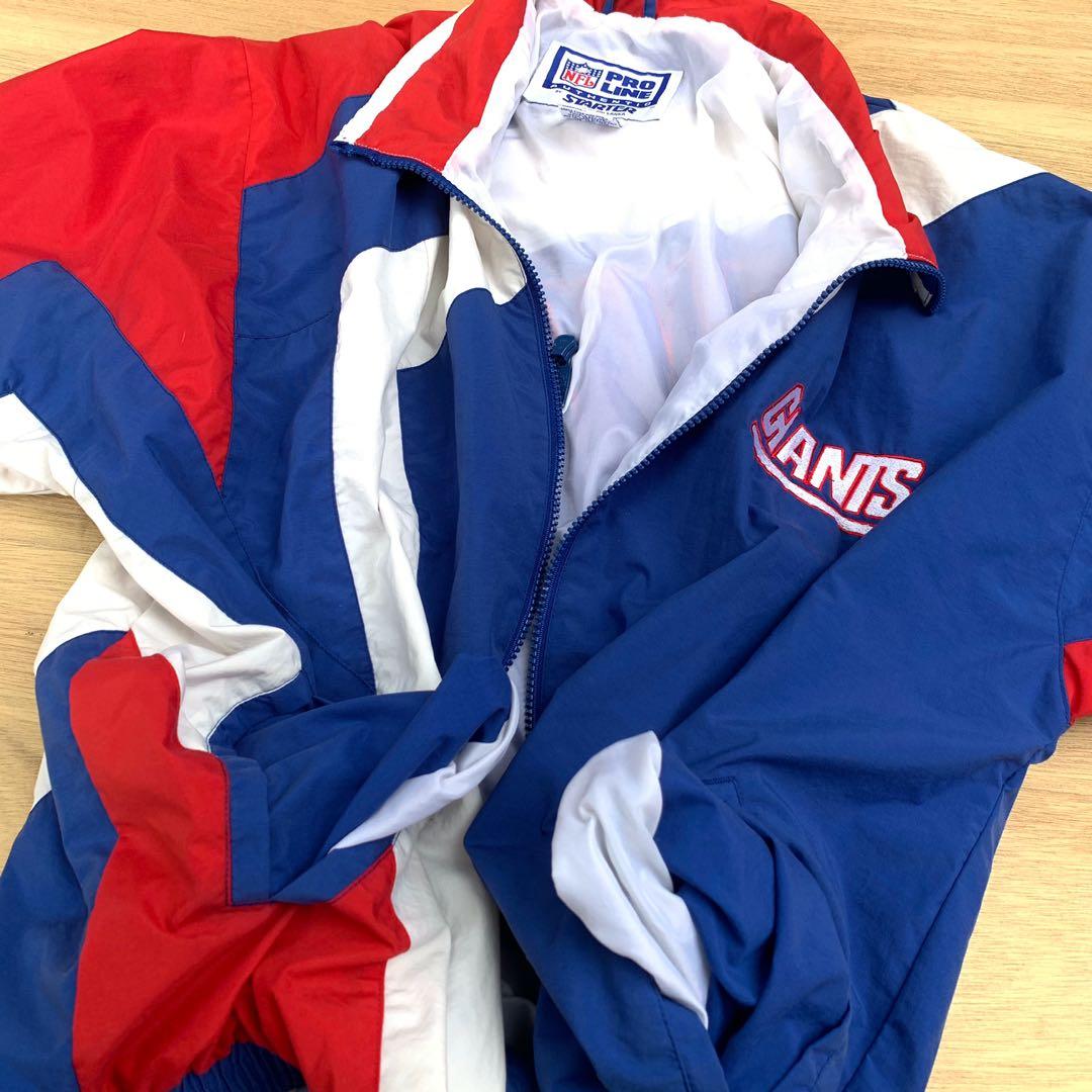 Vintage NFL Giants Jacket, Men's Fashion, Tops & Sets, Hoodies on