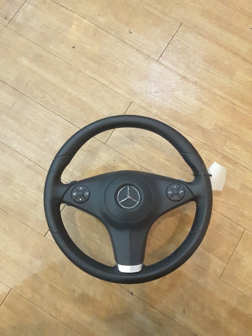 MB W203 C180 STEERING WHEEL WITH PADDLE SNIFTER AIRBAG, Car Accessories