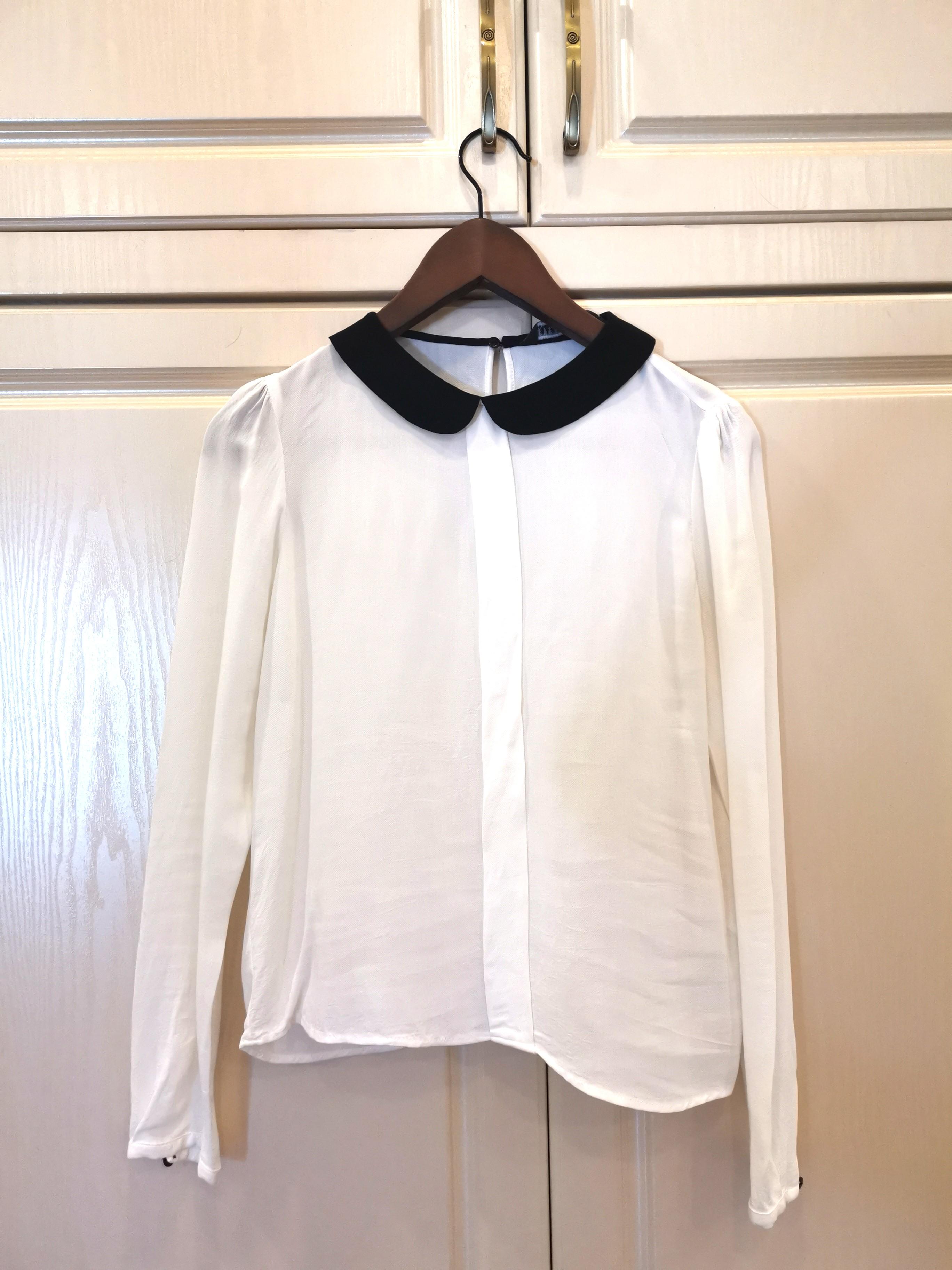 chiffon blouse zara