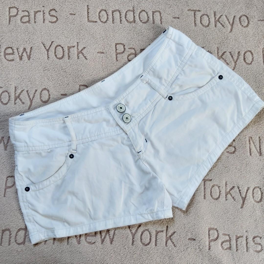white soft jeans