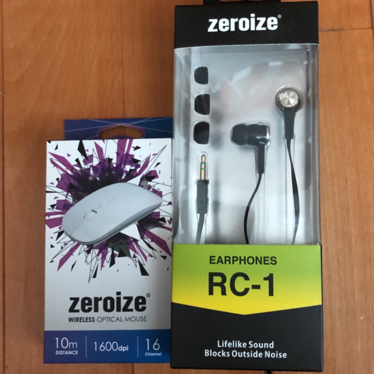 Zeroize Mouse & Earphones