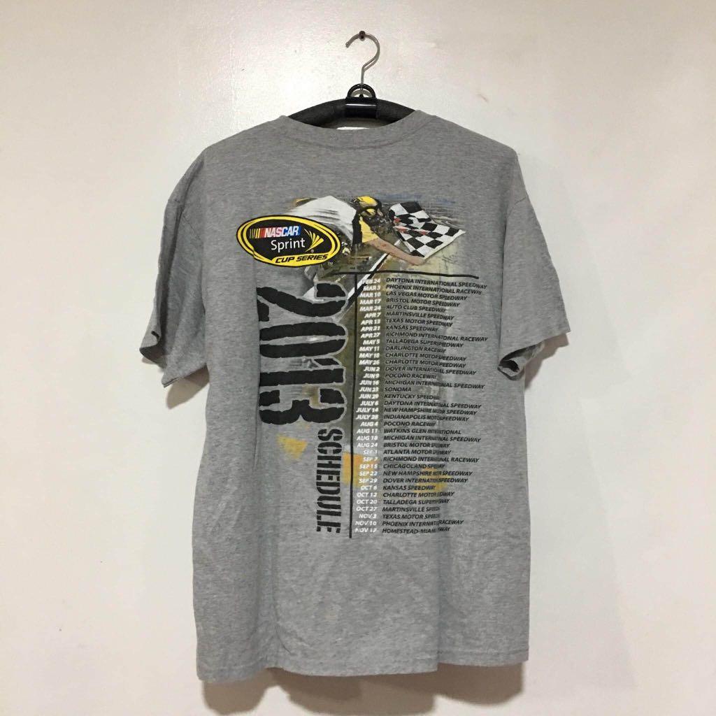 2013 Nascar Racing Shirt (Category: Tshirts & Polo Shirts ) located in Quezon City. Submitted by emporium.vtg (Listing ID 1022500849, Image 1). Description: 2013 Nascar Shirt . Size L Length: 28.5” Width: 20” No issues.
