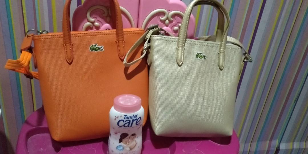 lacoste mini sling bag