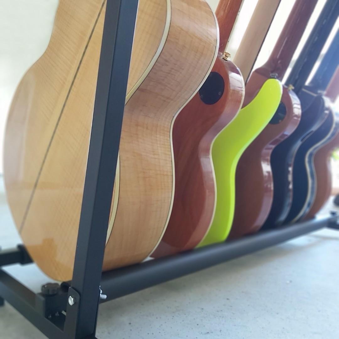 5 Guitars Heavy Duty Rack BNIB, Hobbies & Toys, Music & Media, Music ...
