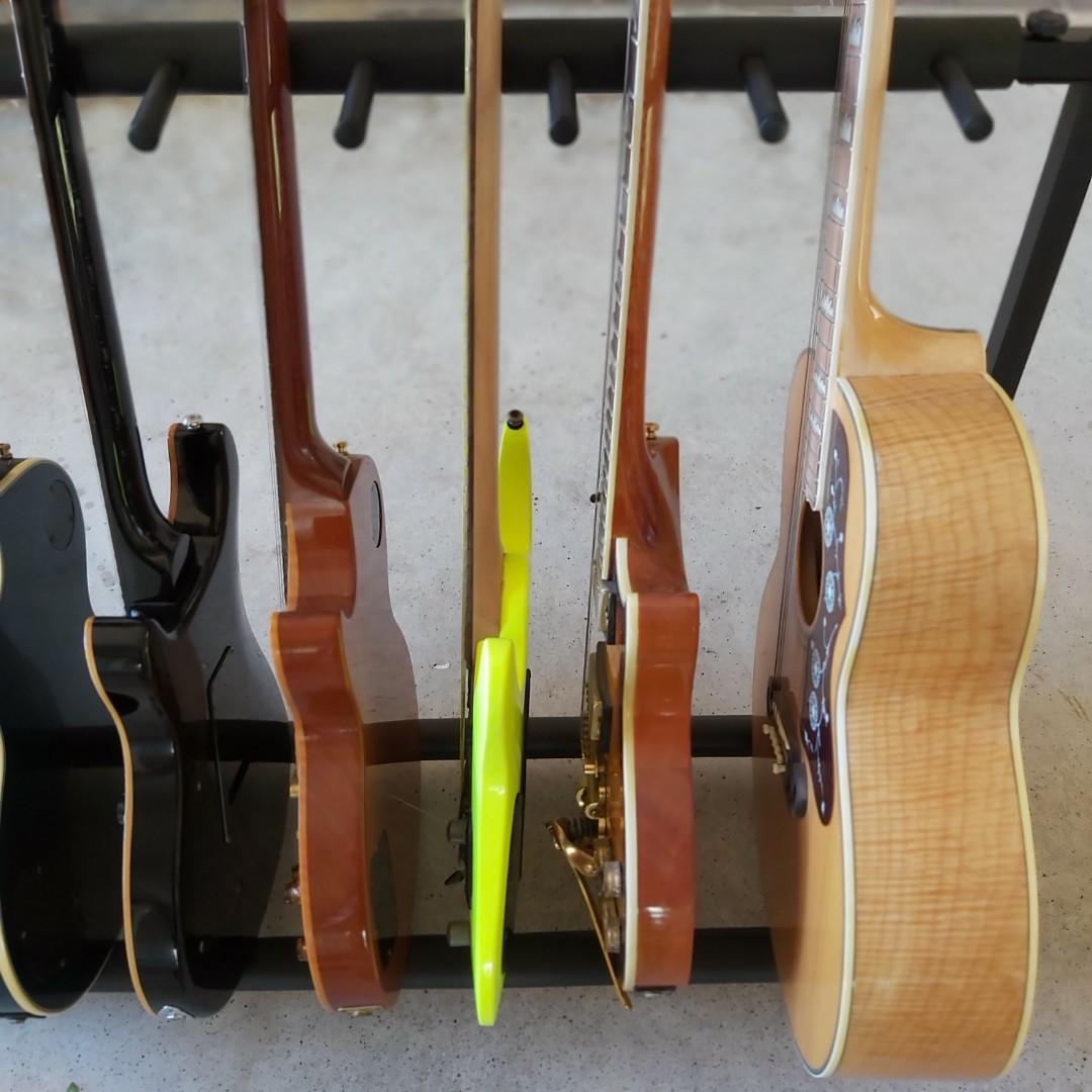 5 Guitars Heavy Duty Rack BNIB, Hobbies & Toys, Music & Media, Music ...