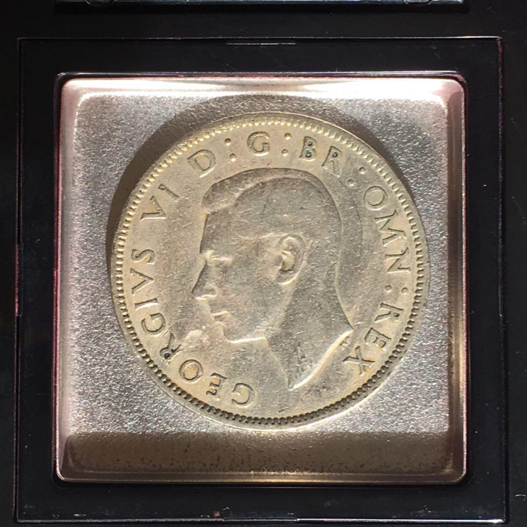 英國古錢幣二先令（1948年）, 興趣及遊戲, 收藏品及紀念品, 錢幣- Carousell