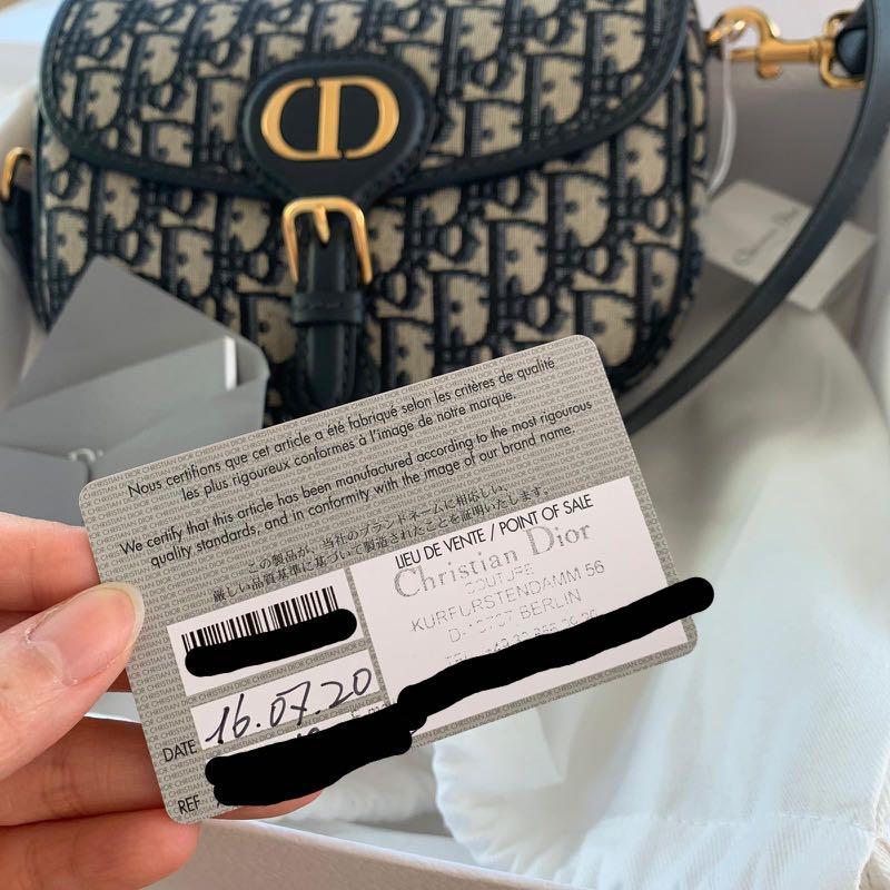 Christian Dior DIOR OBLIQUE MEDIUM DIOR BOBBY BAG (M9319UTZQ M928)