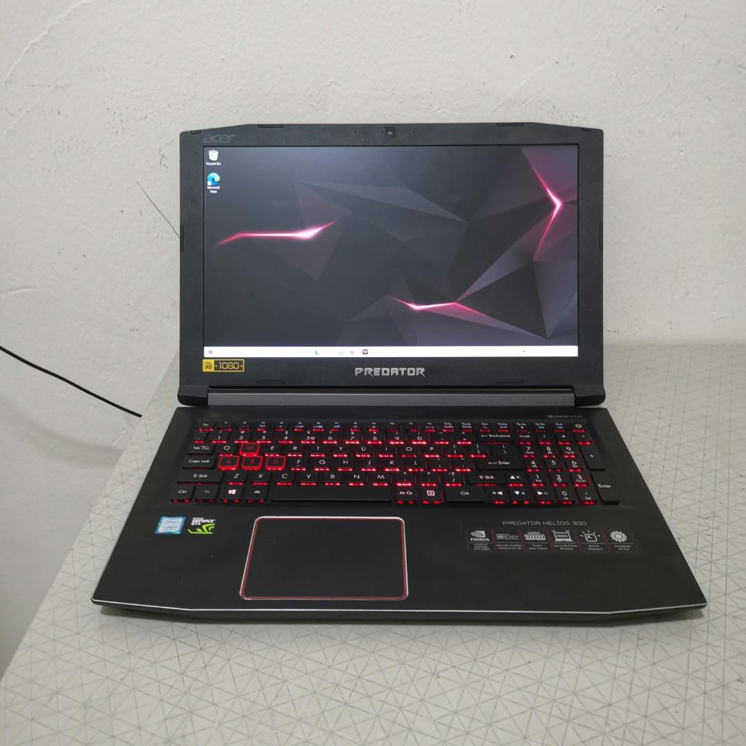 Acer predator helios 300 sales i5 8300h gtx 1060