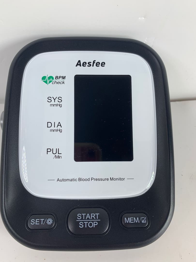 Aesfee AESU171 Blood Pressure Monitor, Health & Nutrition, Health