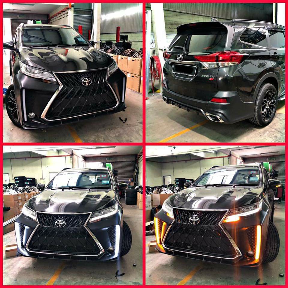 Aruz lexus shop body kit