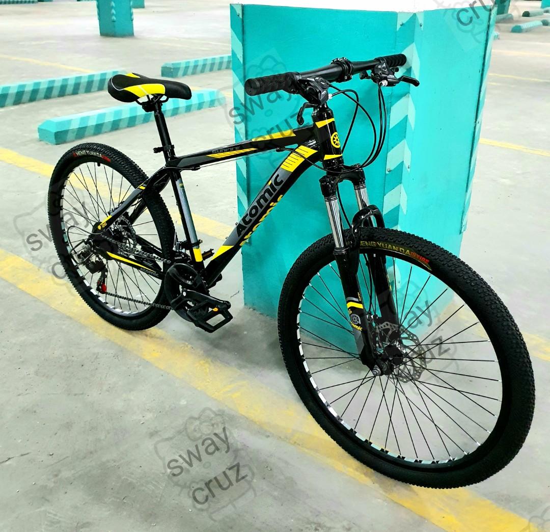 Atomic 26er MTB Alloy frame fork with lockout