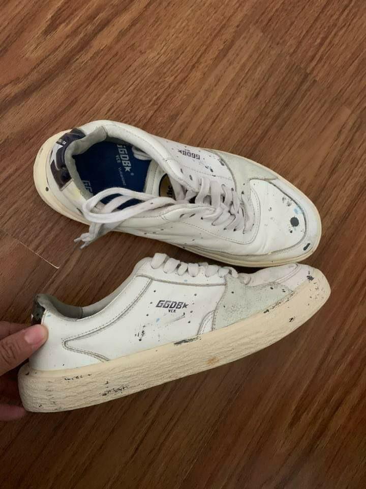 golden goose white skate