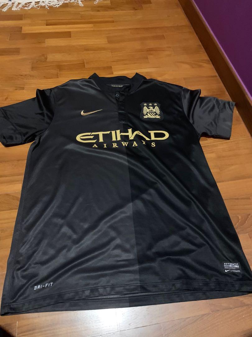 Authentic Man City Away Jersey Sports Sports Apparel On Carousell
