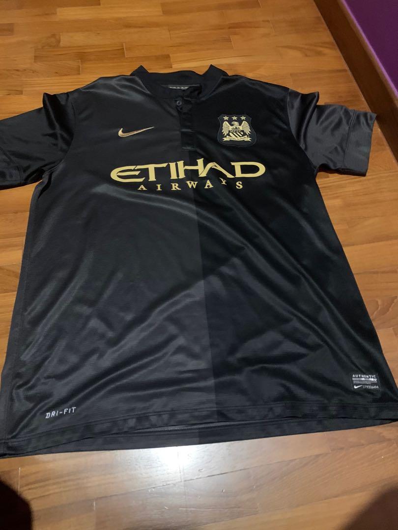 man city authentic away jersey