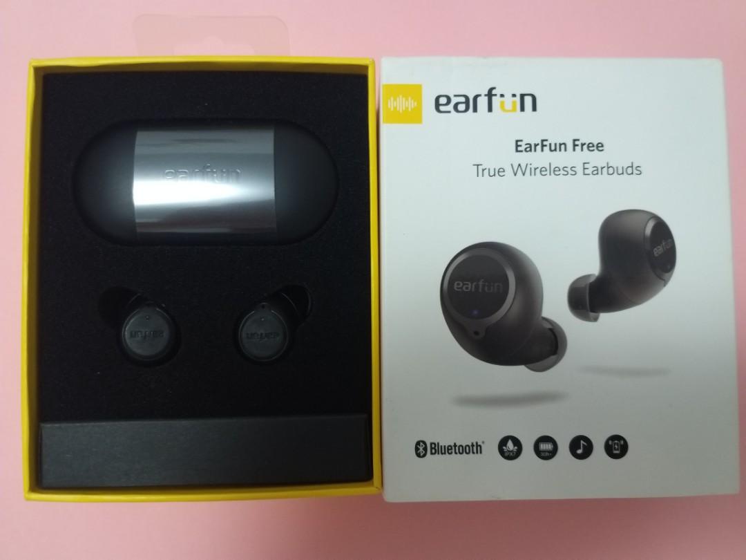 Earfun free bluetooth 5.0 best sale earbuds with wireless charging case