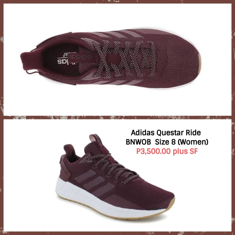 adidas questar ride maroon
