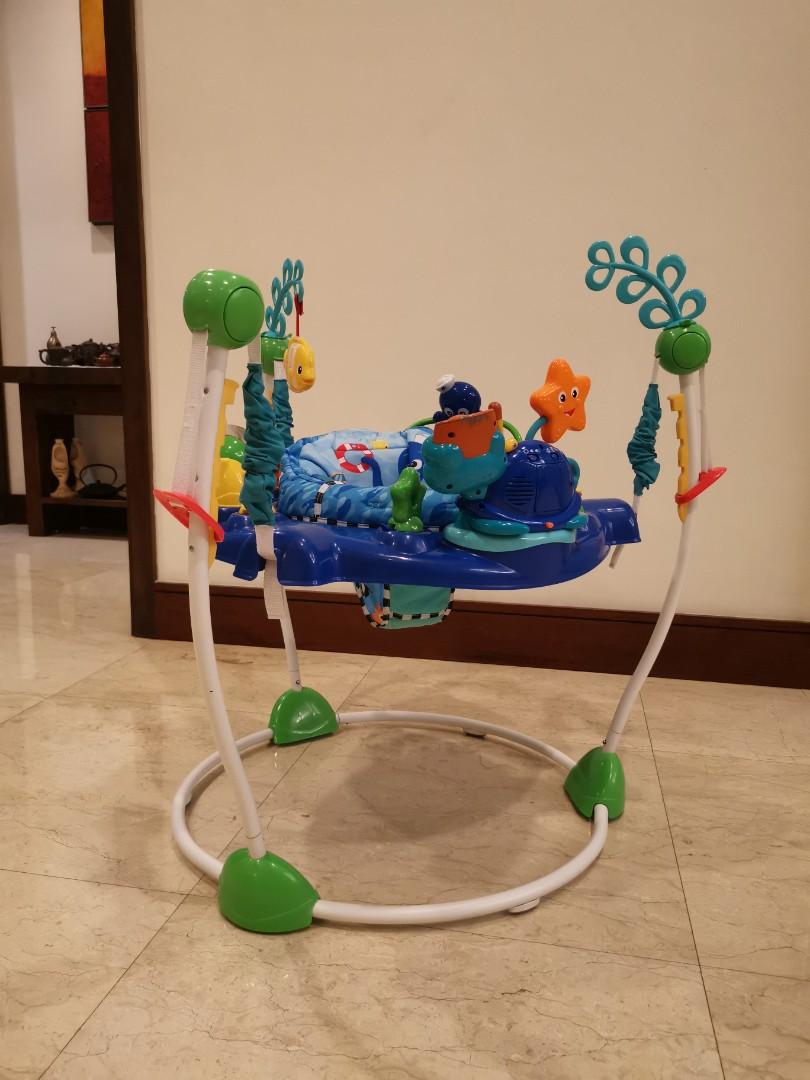 baby einstein walker height adjustment