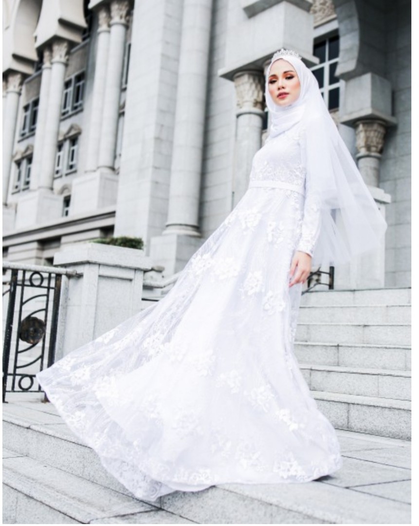 Baju Nikah Hijabistahub Angelica New On Carousell