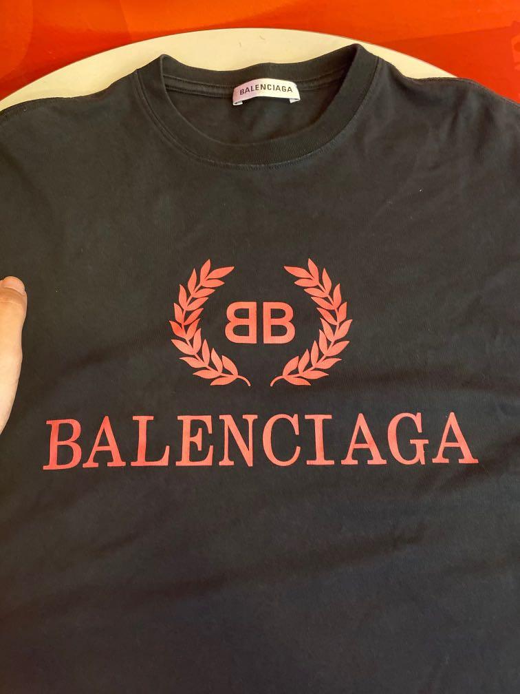 used balenciaga t shirt