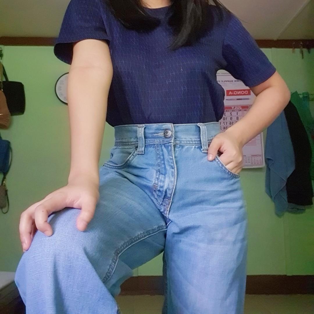 Baleno Jeans Highwaisted Straight Fit 