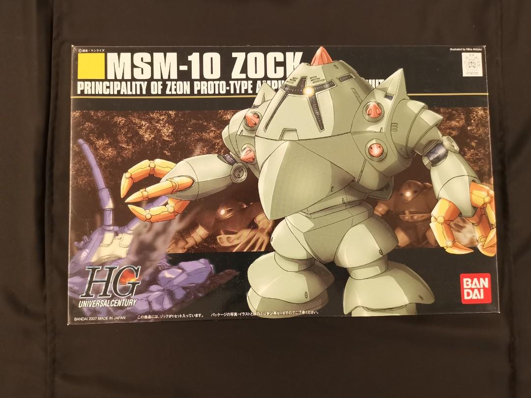 Bandai Msm 10 Zock Scale 1 144 Model Kit Hobbies Toys Toys Games On Carousell