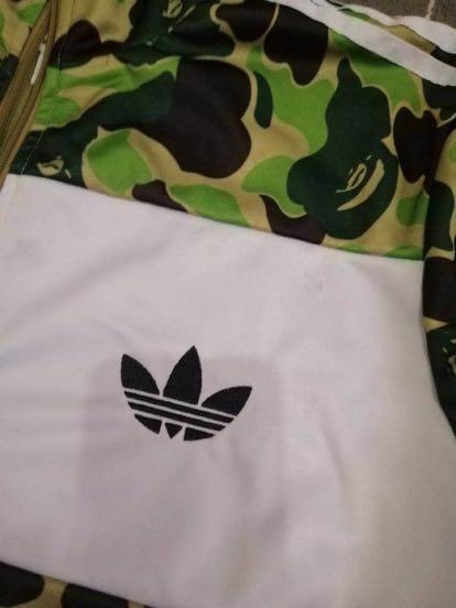 Adidas bape firebird store jacket real vs fake