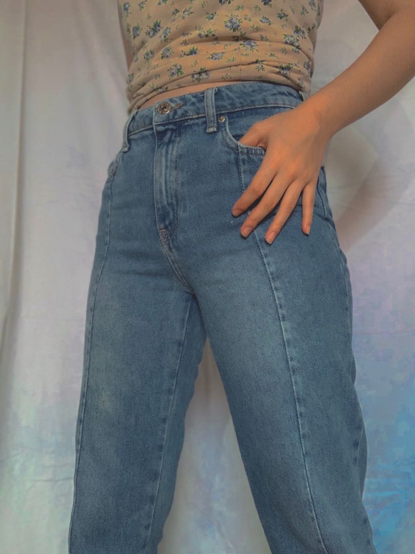 bershka jeans high waist