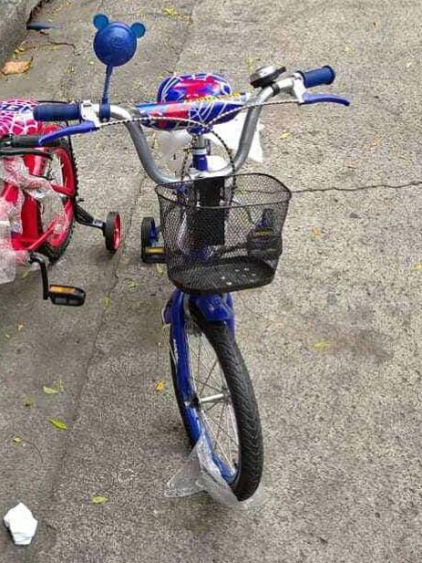 spiderman bike basket