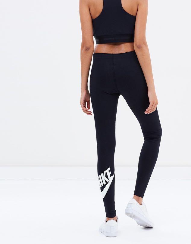 nike logo leggings