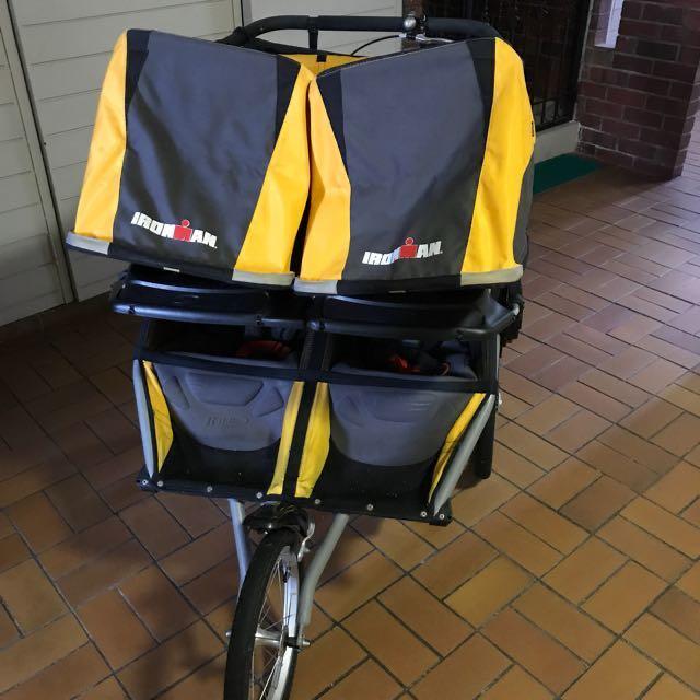 bob ironman running pram