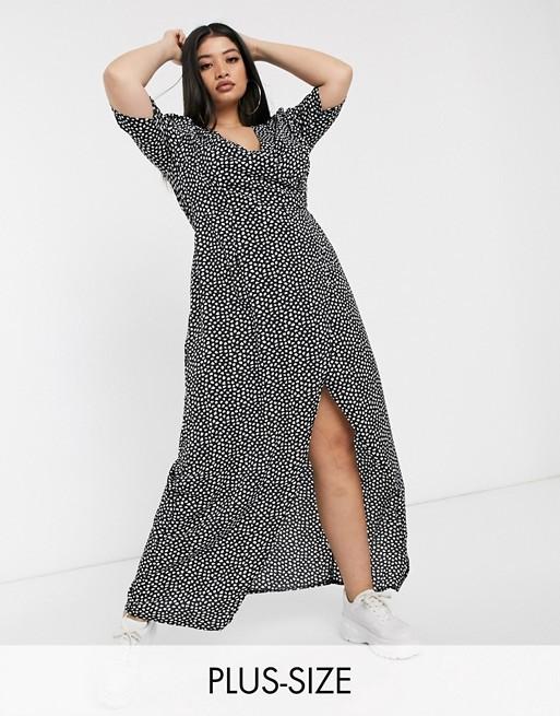 boohoo maxi dresses plus size