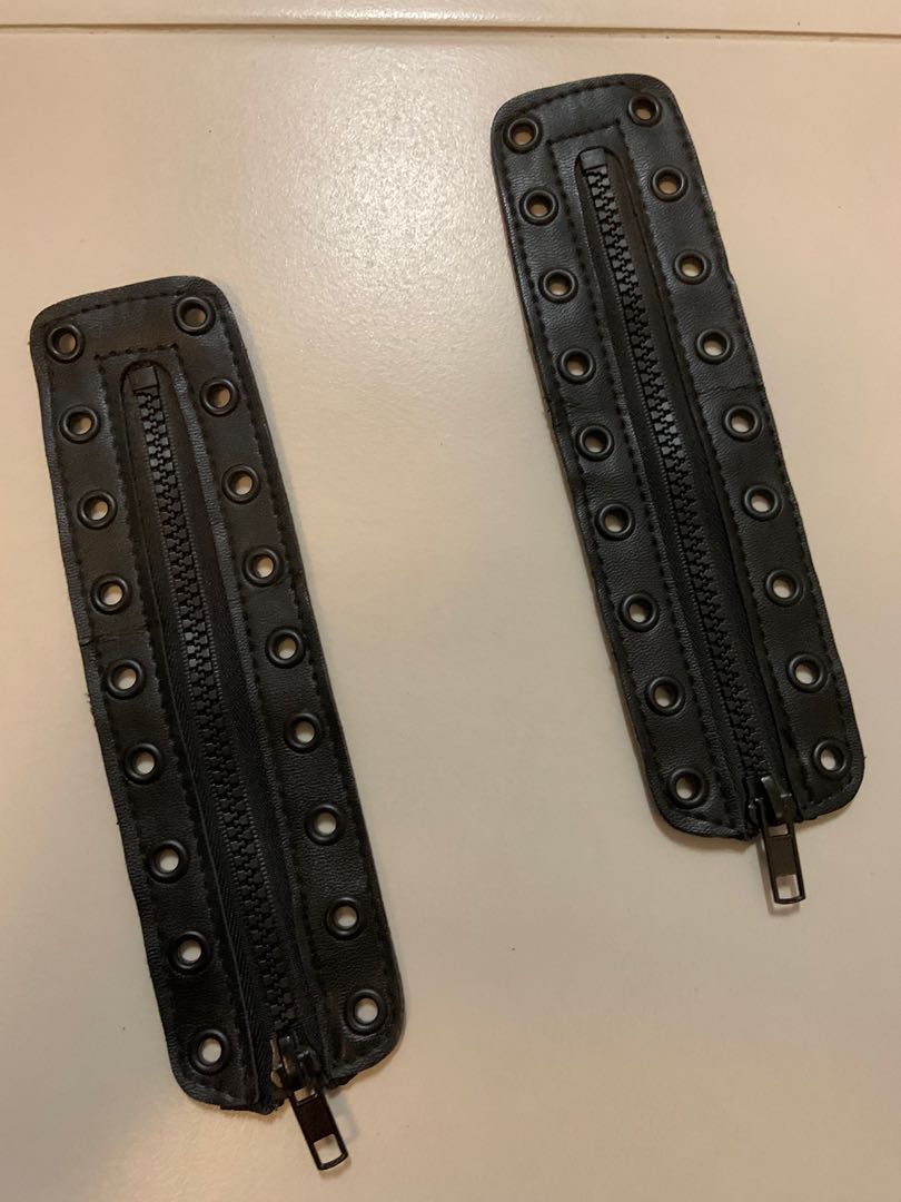 Boots zipper inserts *New* (black), Men's Fashion, Accessories, Others on Carousell