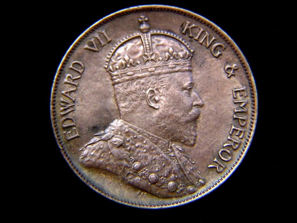 2882【PCGS鑑定品・珍品・特年】英領香港 1900年(H)香港一仙