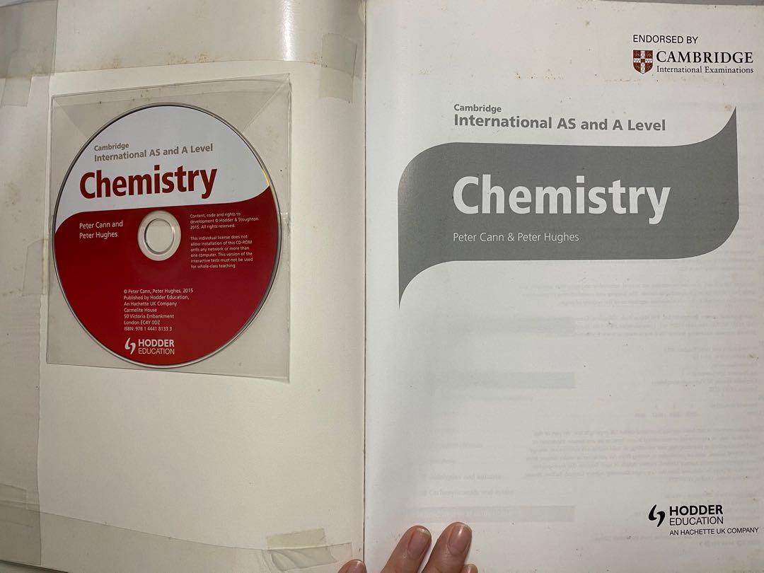 Cambridge International As And A Level Chemistry