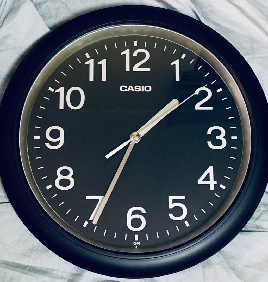 casio wall clock