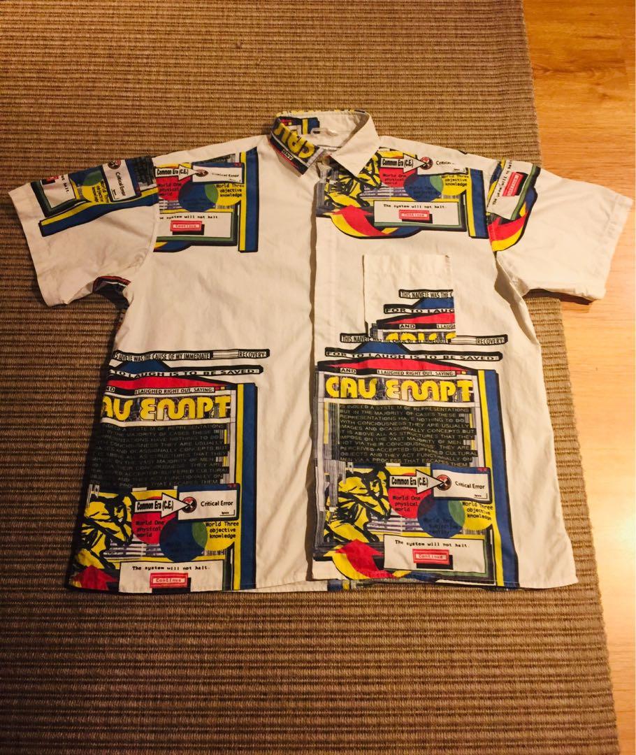 Cav Empt (Category: Activewear) located in Manila. Submitted by soyfresh (Listing ID 1022613953, Image 1). Description: Cav Empt Short Sleeve Multi-print Shirt Pristine condtion. *Jp issue Size fits Large-Medium.