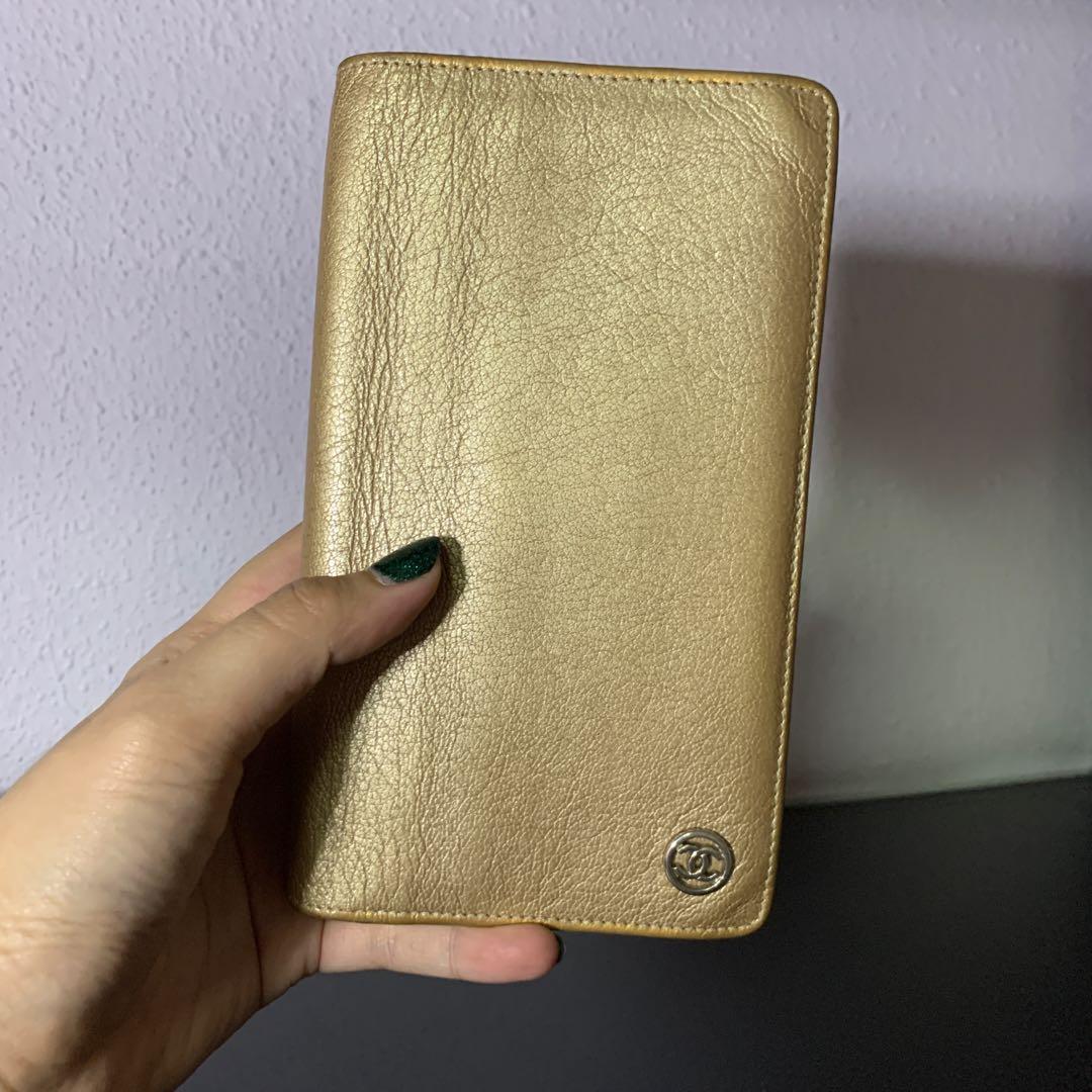 Chanel gold wallet, Men's Fashion, Watches & Accessories, Wallets & Card  Holders on Carousell