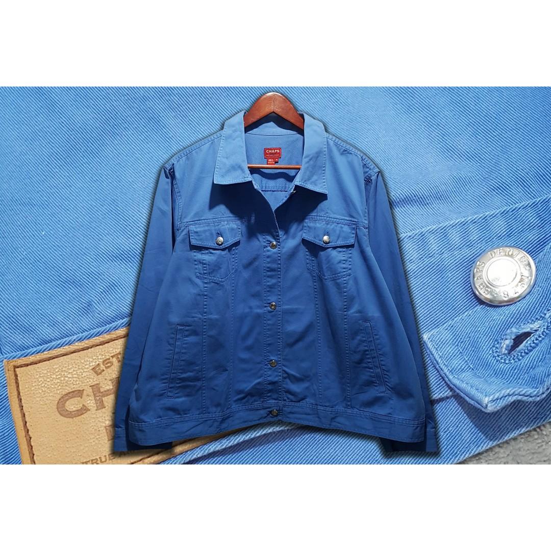 CHAPS DENIM JACKET, Men's Fashion 