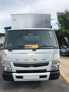 CHEAP FUSO 14 FT BOX WITH TAILGATE VEHICLE RENTAL LORRY RENTAL COMMERCIAL RENTAL
