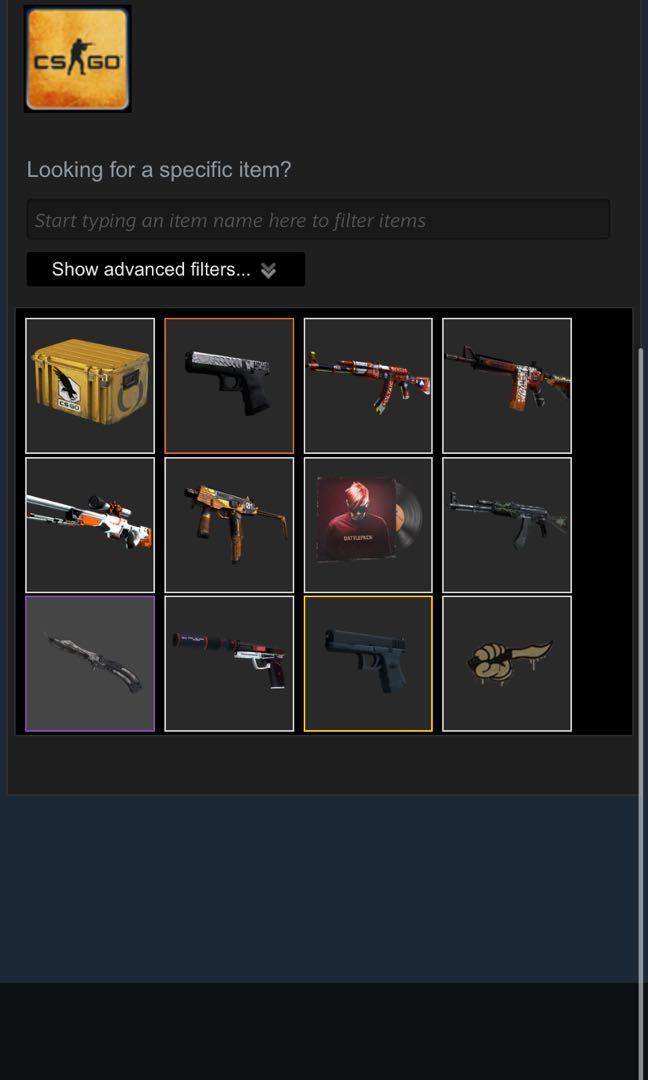 CSGO Butterfly Knife Stained, Video Gaming, Gaming Accessories, Game