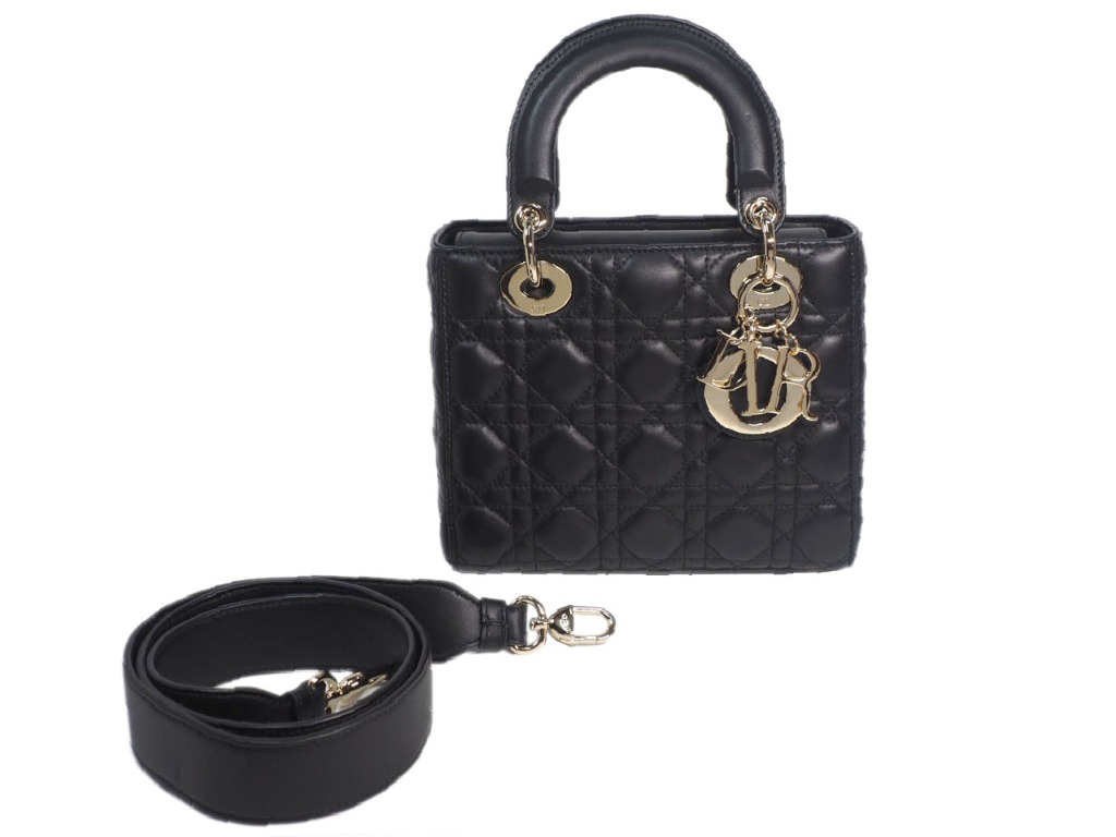 Dior M0538OCAL My ABCDIOR Lady Dior Bag Black Cannage Lambskin Tote With Strap 31672 1 Women s Fashion Bags Wallets Tote Bags on Carousell