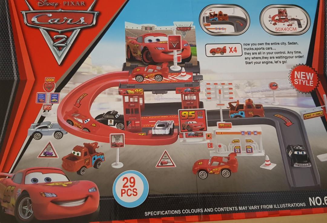 disney cars parking garage