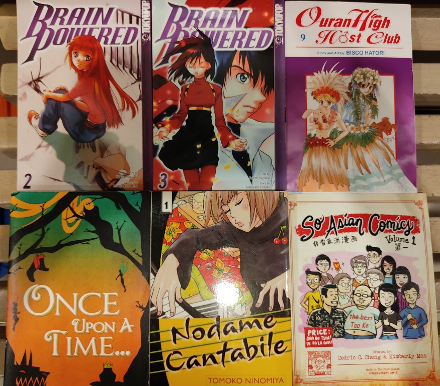 English manga comics assorted preloved Hobbies Toys Books